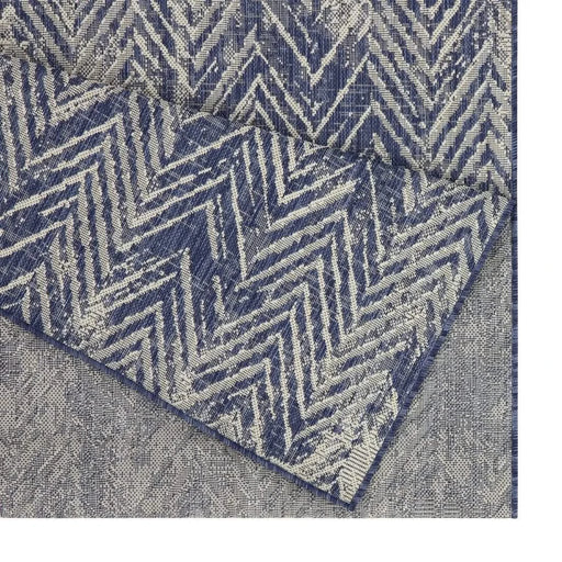 Sunshine GC_HAR2010 Blue 7 ft. 10 in. x 10 ft. 3 in. Indoor/Outdoor Area Rug Default -DTYStore