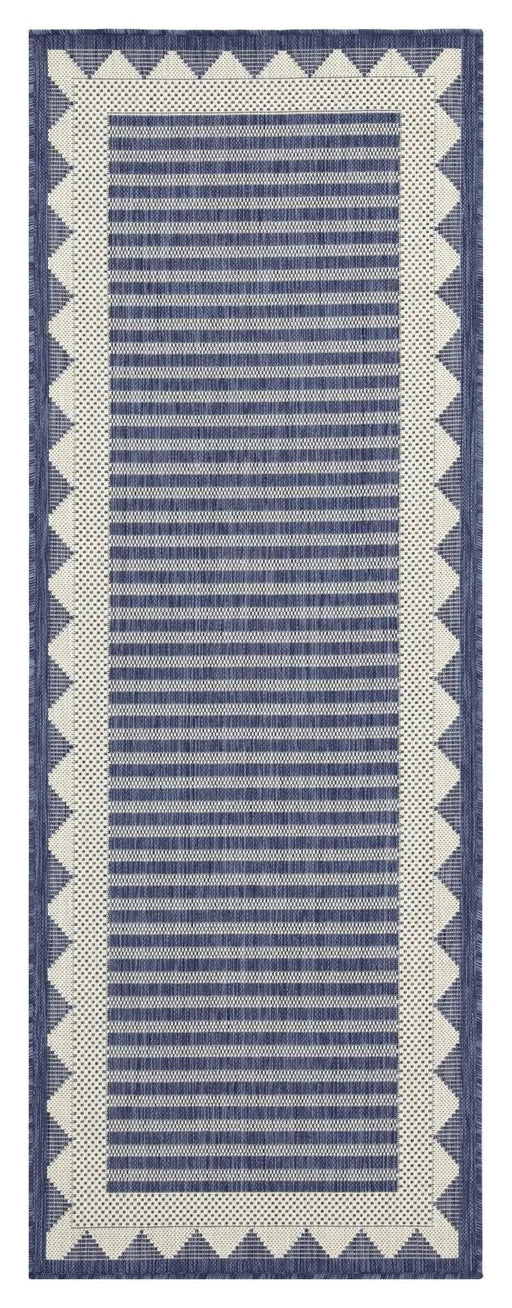 Sunshine GC_HAR2013 Blue 7 ft. 10 in. x 10 ft. 3 in. Indoor/Outdoor Area Rug Default -DTYStore
