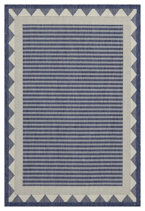 Sunshine GC_HAR2013 Blue 7 ft. 10 in. x 10 ft. 3 in. Indoor/Outdoor Area Rug Default -DTYStore