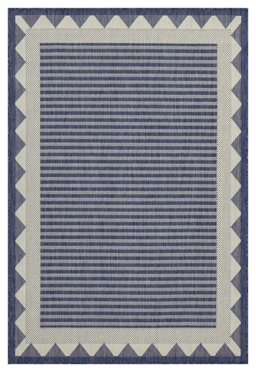 Sunshine GC_HAR2013 Blue 7 ft. 10 in. x 10 ft. 3 in. Indoor/Outdoor Area Rug Default -DTYStore