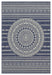 Sunshine GC_HAR2016 Blue 7 ft. 10 in. x 10 ft. 3 in. Indoor/Outdoor Area Rug Default -DTYStore