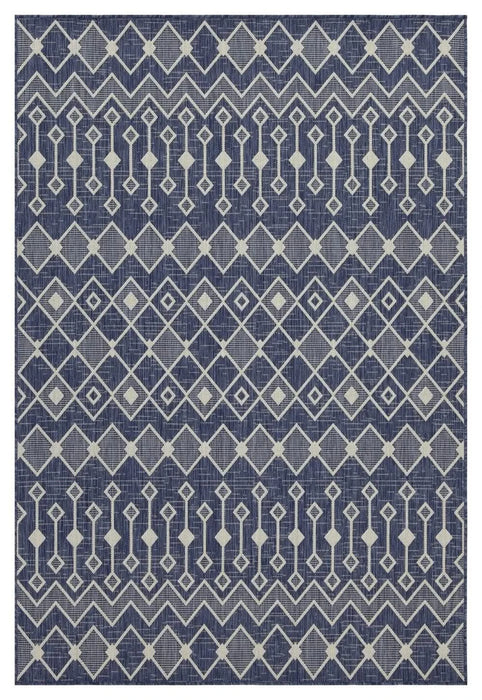 Sunshine GC_HAR2019 Blue 7 ft. 10 in. x 10 ft. 3 in. Indoor/Outdoor Area Rug Default -DTYStore
