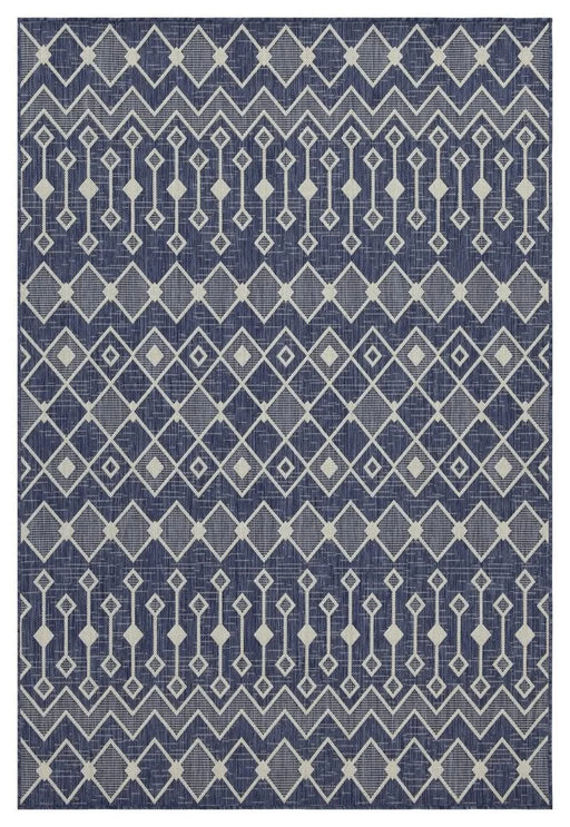 Sunshine GC_HAR2019 Blue 7 ft. 10 in. x 10 ft. 3 in. Indoor/Outdoor Area Rug Default -DTYStore