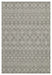 Sunshine GC_HAR2021 Silver 7 ft. 10 in. x 10 ft. 3 in. Indoor/Outdoor Area Rug Default -DTYStore