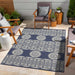 Sunshine GC_HAR2022 Blue 7 ft. 10 in. x 10 ft. 3 in. Indoor/Outdoor Area Rug Default -DTYStore
