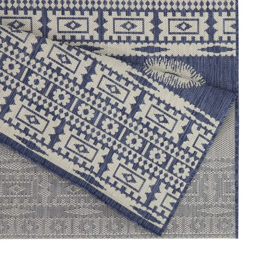 Sunshine GC_HAR2022 Blue 7 ft. 10 in. x 10 ft. 3 in. Indoor/Outdoor Area Rug Default -DTYStore