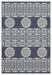 Sunshine GC_HAR2022 Blue 7 ft. 10 in. x 10 ft. 3 in. Indoor/Outdoor Area Rug Default -DTYStore