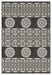 Sunshine GC_HAR2023 Anthracite 7 ft. 10 in. x 10 ft. 3 in. Indoor/Outdoor Area Rug Default -DTYStore