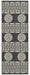 Sunshine GC_HAR2023 Anthracite 7 ft. 10 in. x 10 ft. 3 in. Indoor/Outdoor Area Rug Default -DTYStore
