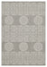 Sunshine GC_HAR2024 Silver 7 ft. 10 in. x 10 ft. 3 in. Indoor/Outdoor Area Rug Default -DTYStore