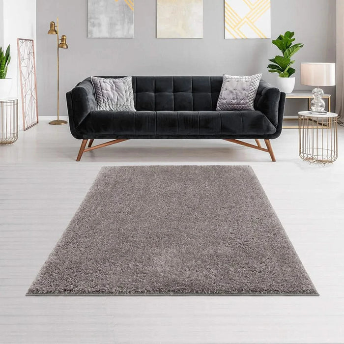 Super Soft Polyester Shag Area Rug Default -DTYStore