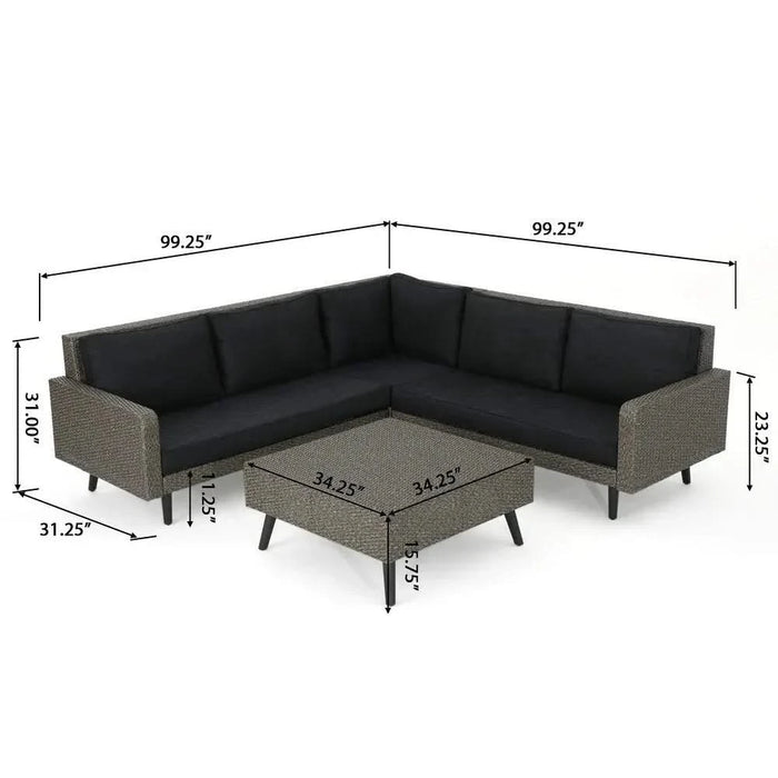 TAHITI SOFA SET Default -DTYStore