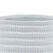 TEXTURED PLANTER W/ STAND AND TEXTURED PLANTERS SET - MODERN HOME GARDEN ACCENTS White 5" -DTYStore