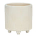 TEXTURED PLANTER W/ STAND AND TEXTURED PLANTERS SET - MODERN HOME GARDEN ACCENTS White 5" -DTYStore
