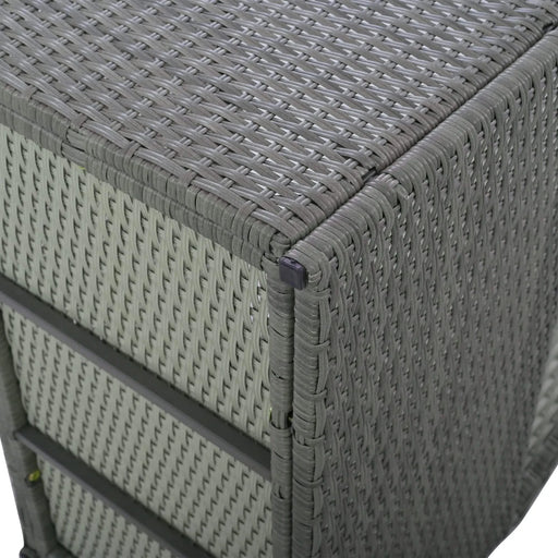 TOPMAX 10-Piece Outdoor Sectional Half Round Patio Rattan Sofa Set, PE Wicker Conversation Furniture Set for Free Combination, Light Gray Default -DTYStore