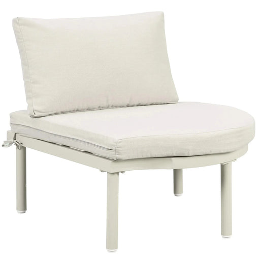 TOPMAX 8-Piece Patio Sofa Furniture Set, Half Moon Outdoor Sectional Sofa with 2 High-Low Coffee Tables, PE Wicker Rattan, Tempered Glass, 6 Pillows & Cushions, for Backyard, Garden, Poolside,Beige Default -DTYStore