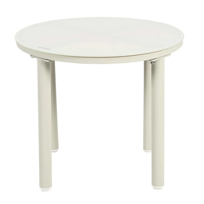 TOPMAX 8-Piece Patio Sofa Furniture Set, Half Moon Outdoor Sectional Sofa with 2 High-Low Coffee Tables, PE Wicker Rattan, Tempered Glass, 6 Pillows & Cushions, for Backyard, Garden, Poolside,Beige Default -DTYStore