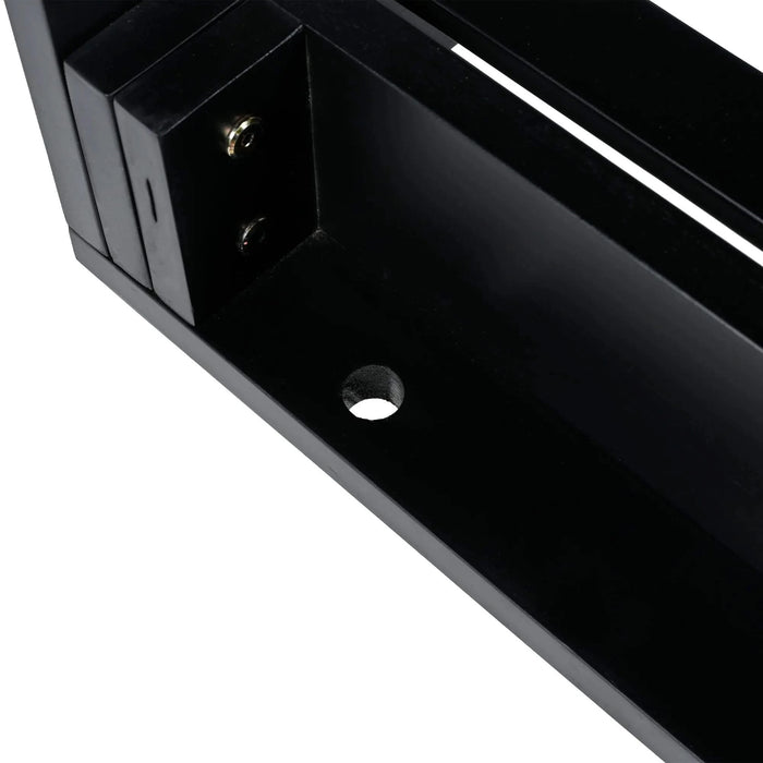 TOPMAX Country Patio Wooden Twin Size Swing Daybed Porch Swing Frame with 4pcs 96-inch Hemp Ropes for Backyard, Garden, Black Default -DTYStore