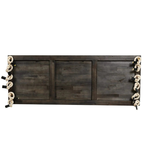 TOPMAX Patio Wooden Swing Chair, Hanging Porch Swing Bench with Cushion&Pillows, 10.8Ft Hemp Ropes for Garden,Backyard, Lawn,Brown Default -DTYStore