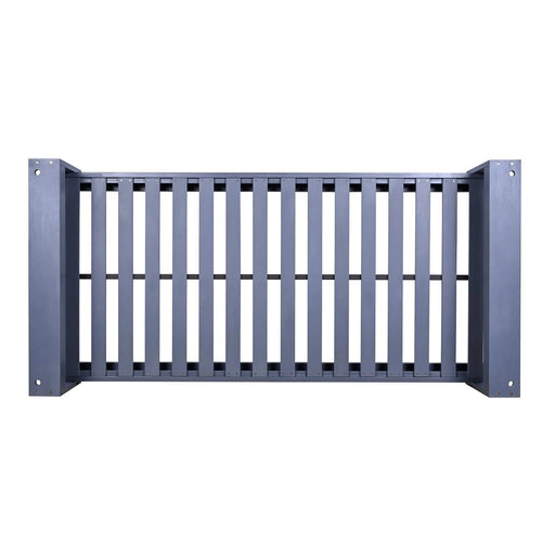 TOPMAX Twin Size Porch Swing Bed Seating Group, Patio Acacia Wood Swing Frame with Hemp Ropes for Garden, Backyard, Gray Default -DTYStore