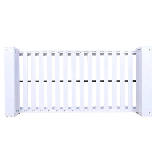 TOPMAX Twin Size Porch Swing Bed Seating Group, Patio Acacia Wood Swing Frame with Hemp Ropes for Garden, Backyard, White Default -DTYStore