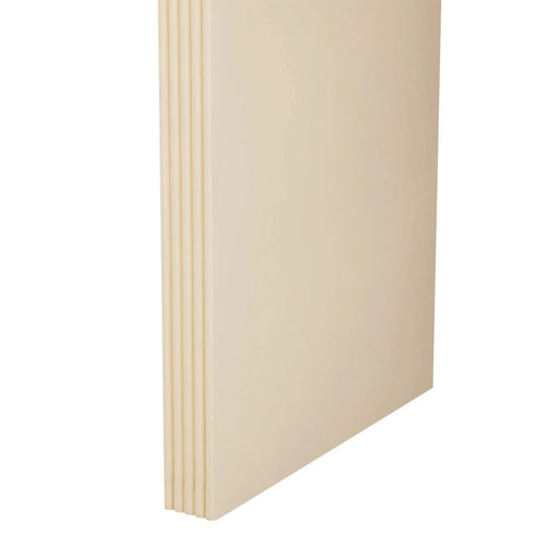 TREXM Modern Console Table with 2 Storage Drawers, Fluted Entryway Table with Rounded Silhouette for Hallway Living Room and Entryway (Apricot Cream) Default -DTYStore