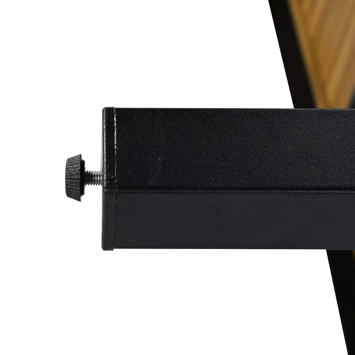 TREXM Patio Furniture Set with Loveseats, 4 Pieces Outdoor Sofa Set with Waterproof Cushions, Patio Furniture with Durable Iron-Wood Design for Garden, Backyard, Poolside (Gray) Default -DTYStore