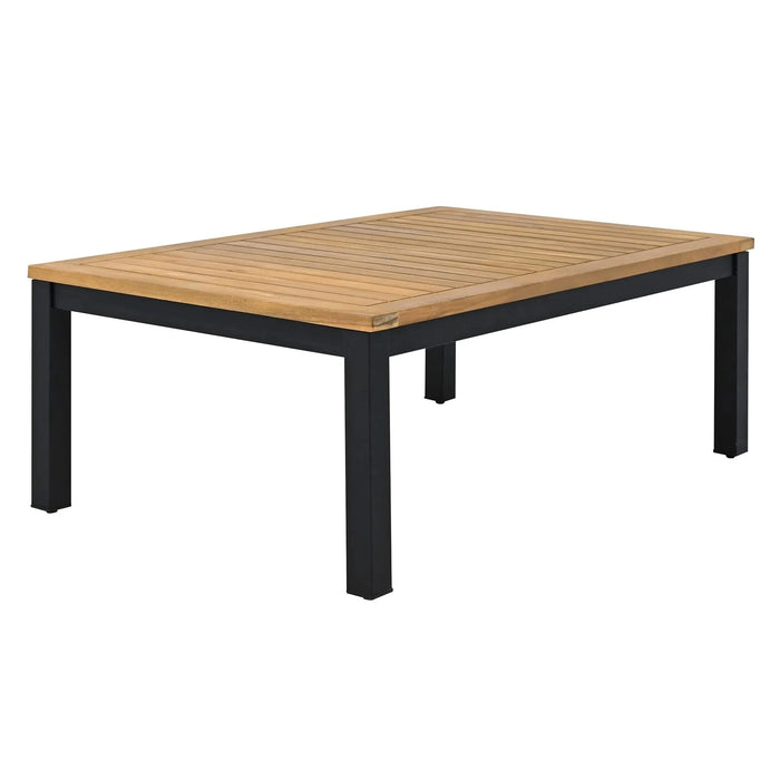 TREXM Patio Furniture Set with Loveseats, 4 Pieces Outdoor Sofa Set with Waterproof Cushions, Patio Furniture with Durable Iron-Wood Design for Garden, Backyard, Poolside (Gray) Default -DTYStore