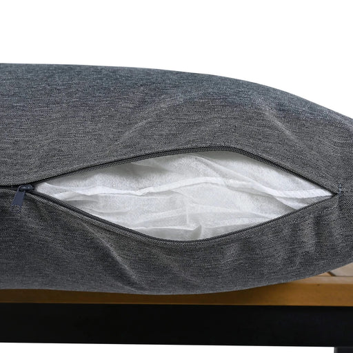 TREXM Patio Furniture Set with Loveseats, 4 Pieces Outdoor Sofa Set with Waterproof Cushions, Patio Furniture with Durable Iron-Wood Design for Garden, Backyard, Poolside (Gray) Default -DTYStore