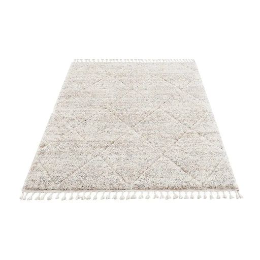 Talas Trellis Area Rug in Cream Default -DTYStore