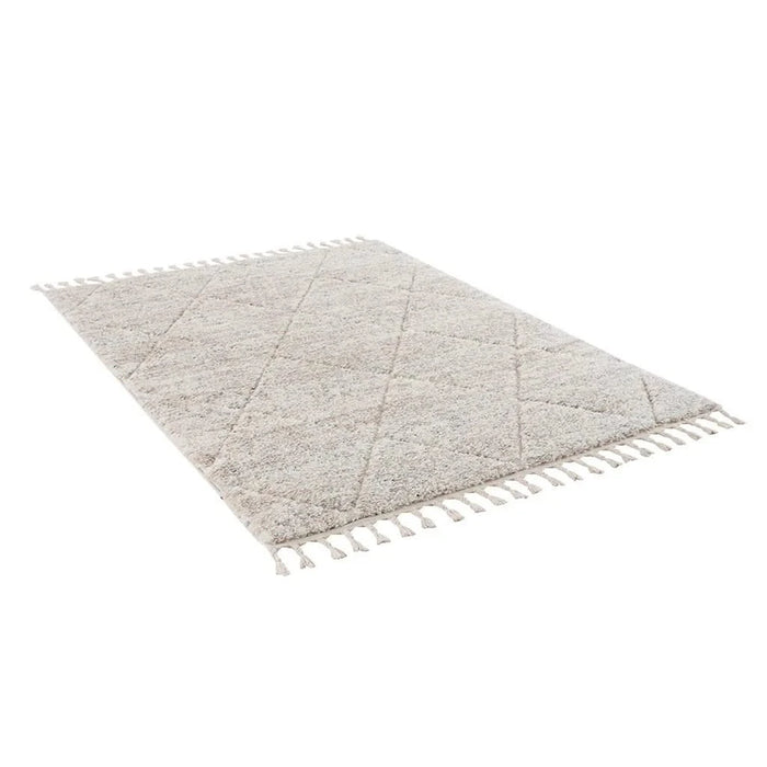 Talas Trellis Area Rug in Cream Default -DTYStore