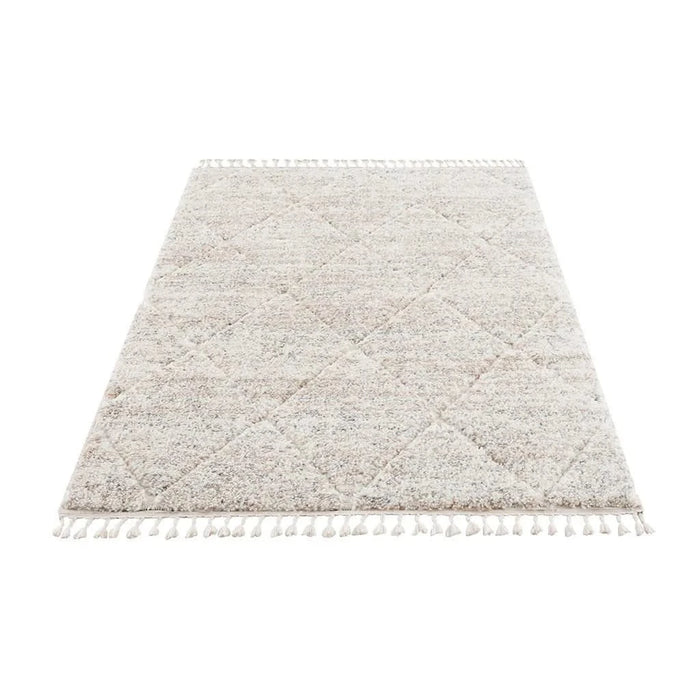 Talas Trellis Area Rug in Cream Default -DTYStore