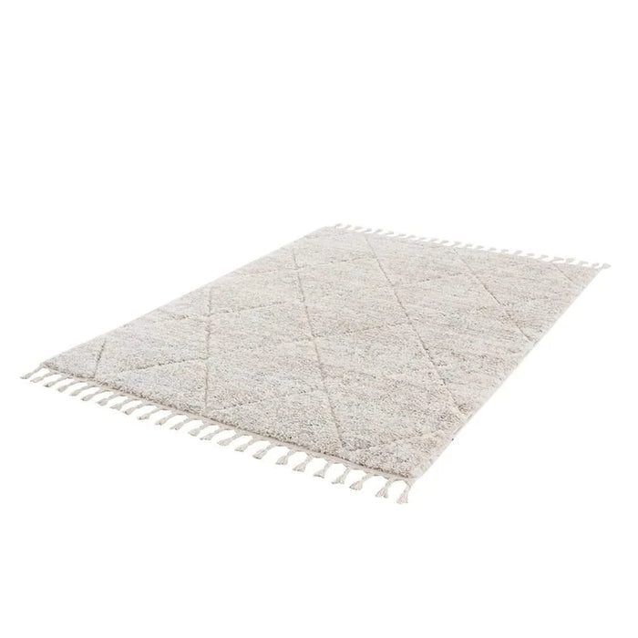 Talas Trellis Area Rug in Cream Default -DTYStore
