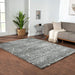 Talas Trellis Area Rug in Grey and Cream Default -DTYStore