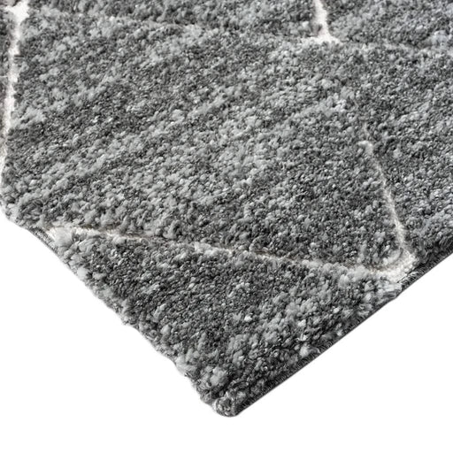 Talas Trellis Area Rug in Grey and Cream Default -DTYStore