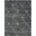 Talas Trellis Area Rug in Grey and Cream Default -DTYStore