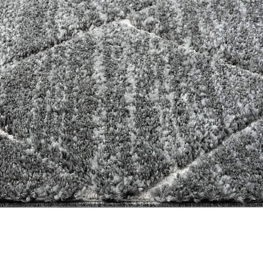 Talas Trellis Area Rug in Grey and Cream Default -DTYStore