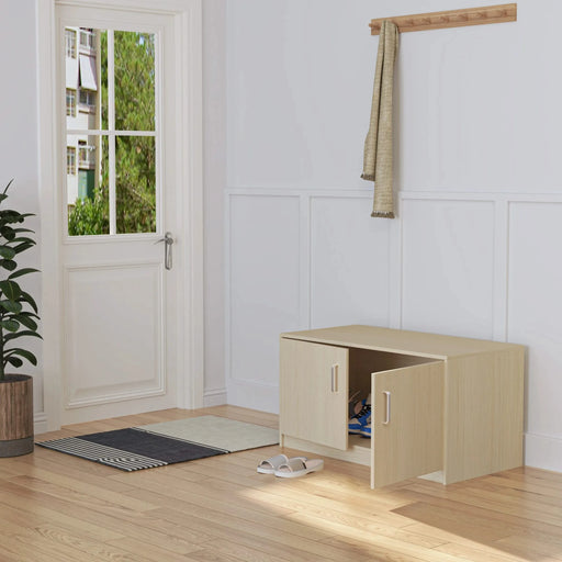 Teak Wooden Hamster Cage with Storage Cabinet, Easy View Acrylic Panels, X-large Size Default -DTYStore