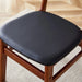 The stylish and durable solid wood dining chair, small curved back, PU cushion, and beautiful shape match perfectly with any room and everyday use Default -DTYStore