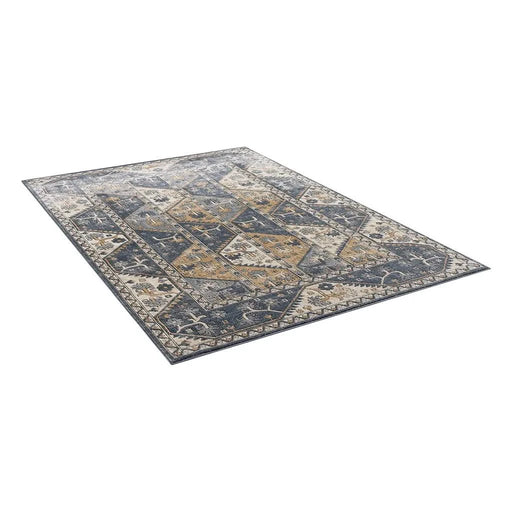 Tiled Border Area Rug Default -DTYStore