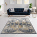 Tiled Border Area Rug Default -DTYStore