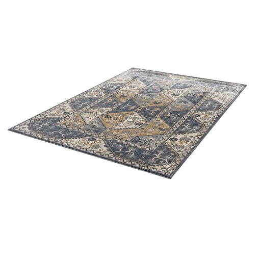 Tiled Border Area Rug Default -DTYStore
