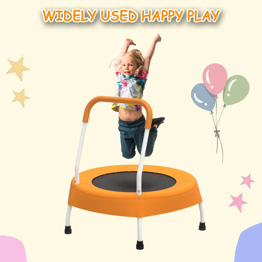 Toddler Trampoline for Kids 1 Year Plus with Handle, Baby Gifts for Boys and Girls, Indoor and Outdoor Default -DTYStore