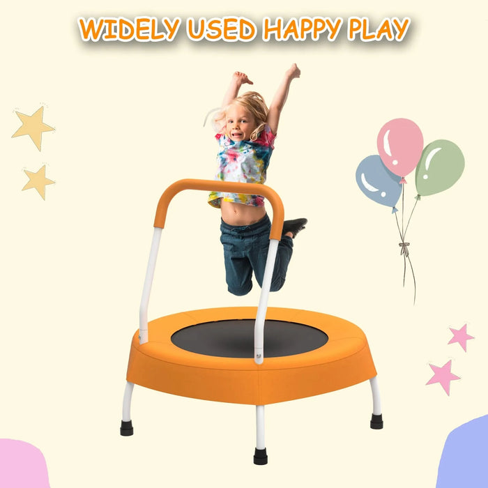 Toddler Trampoline for Kids 1 Year Plus with Handle, Baby Gifts for Boys and Girls, Indoor and Outdoor Default -DTYStore