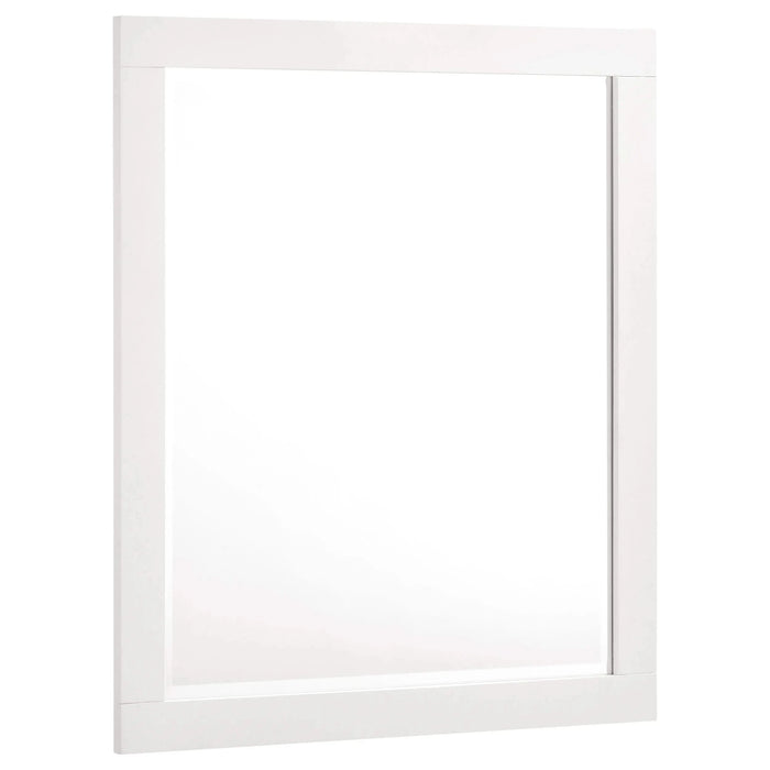 Tokyo Snow White 5-piece Queen Bedroom Set Default -DTYStore