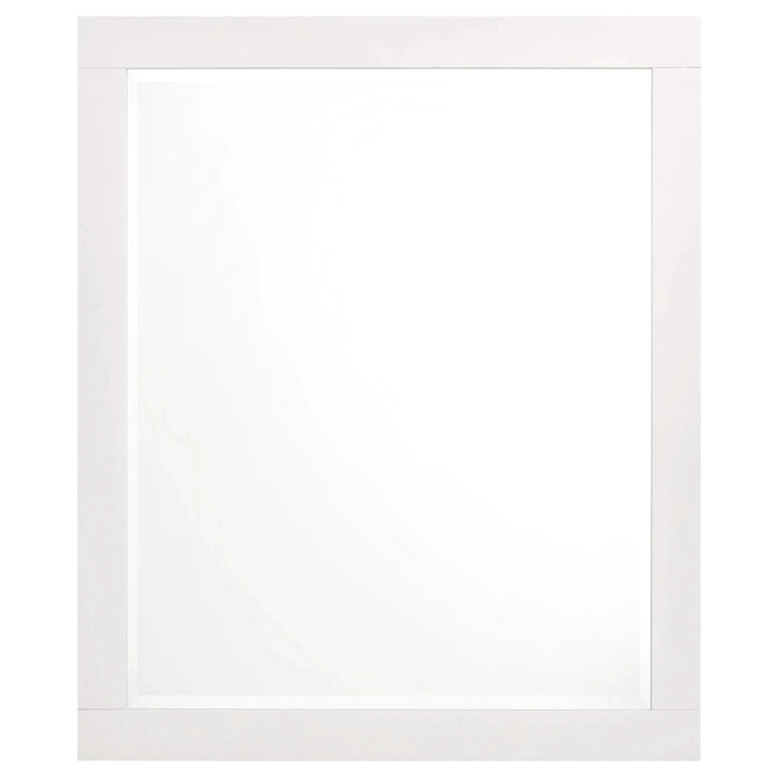 Tokyo White 5-piece Platform Bedroom Set with 2 Nightstands Default -DTYStore