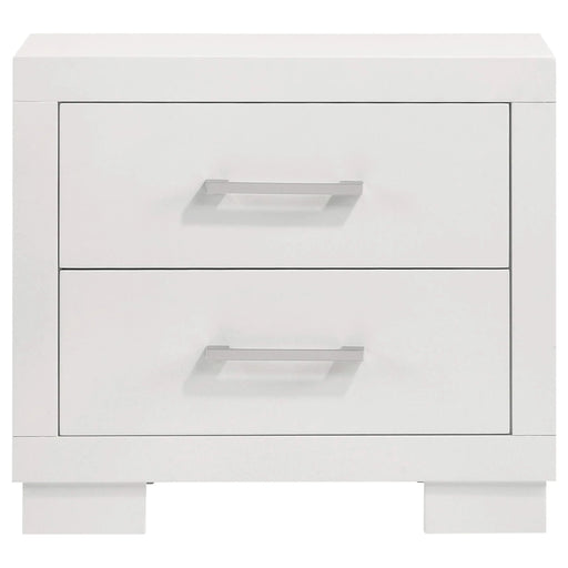 Tokyo White 5-piece Platform Bedroom Set with 2 Nightstands Default -DTYStore