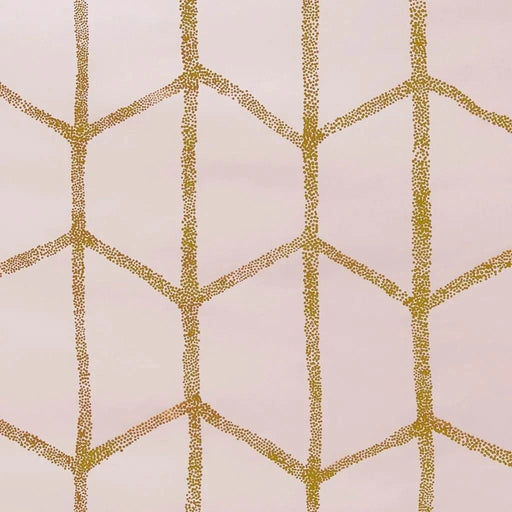 Total Blackout Metallic Print Grommet Top Curtain Panel(Only 1 Pc Panel) Default -DTYStore