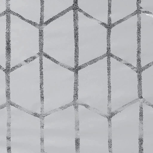 Total Blackout Metallic Print Grommet Top Curtain Panel(Only 1 Pc Panel) Default -DTYStore