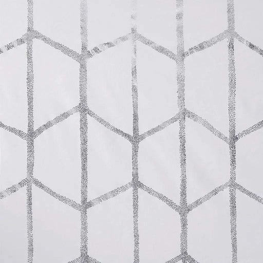 Total Blackout Metallic Print Grommet Top Curtain Panel(Only 1 Pc Panel) Default -DTYStore